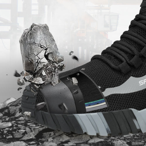 SafeStep LITE steel toe impact resistance test